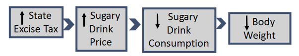 Logic Model for Sugar Sweetened Beverage Tax